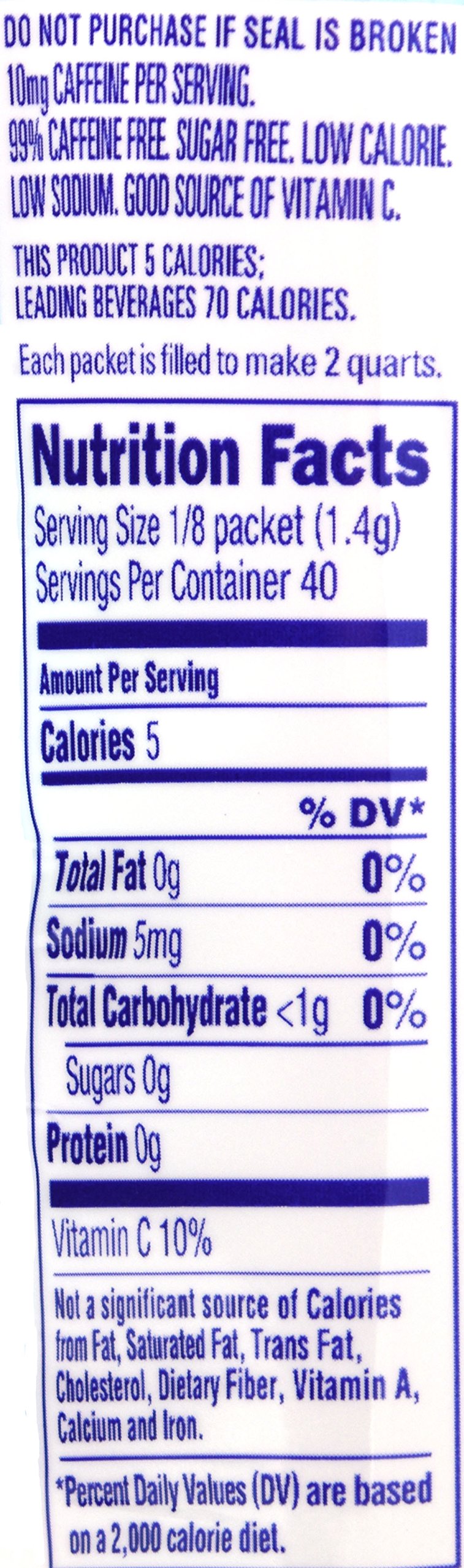 Crystal Light Green Tea Raspberry sachets close-up for quick, sugar-free flavor on the go
