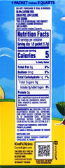 Crystal Light Lemon Decaf Iced Tea in a glass ready to sip.