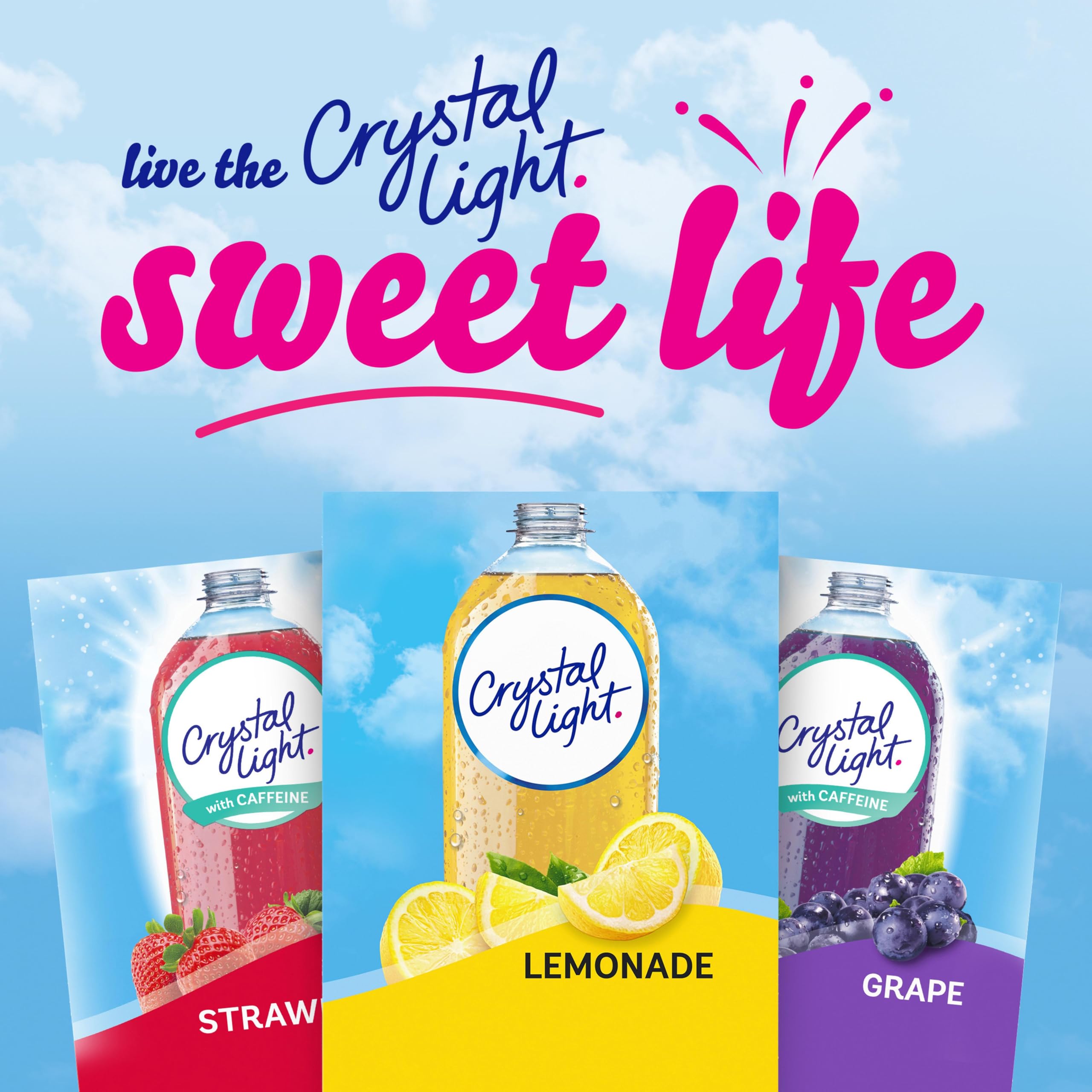 Crystal Light travel kit packet conveying go-to flavor on trips.
