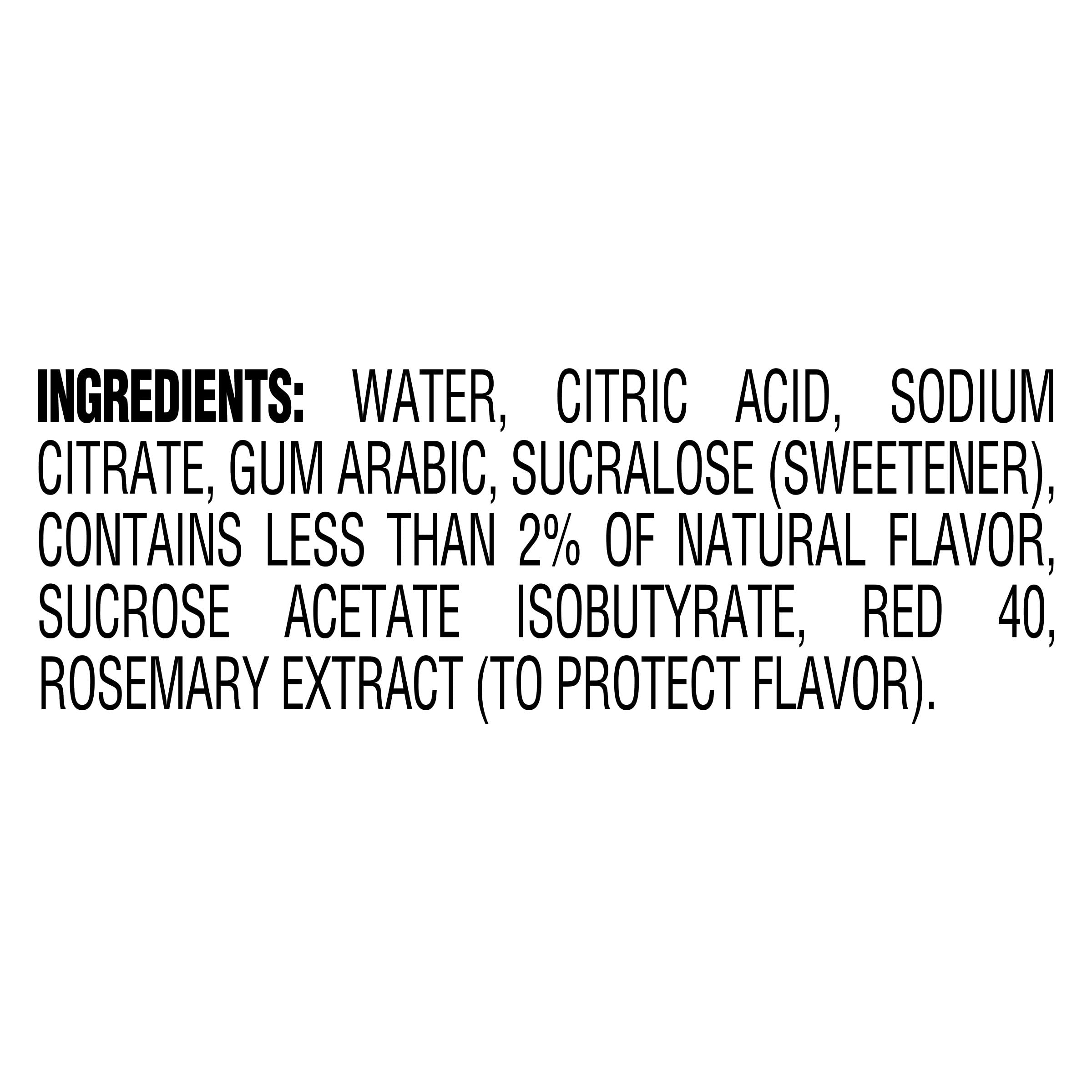 Crystal Light Liquid Strawberry Lemonade being squeezed into water