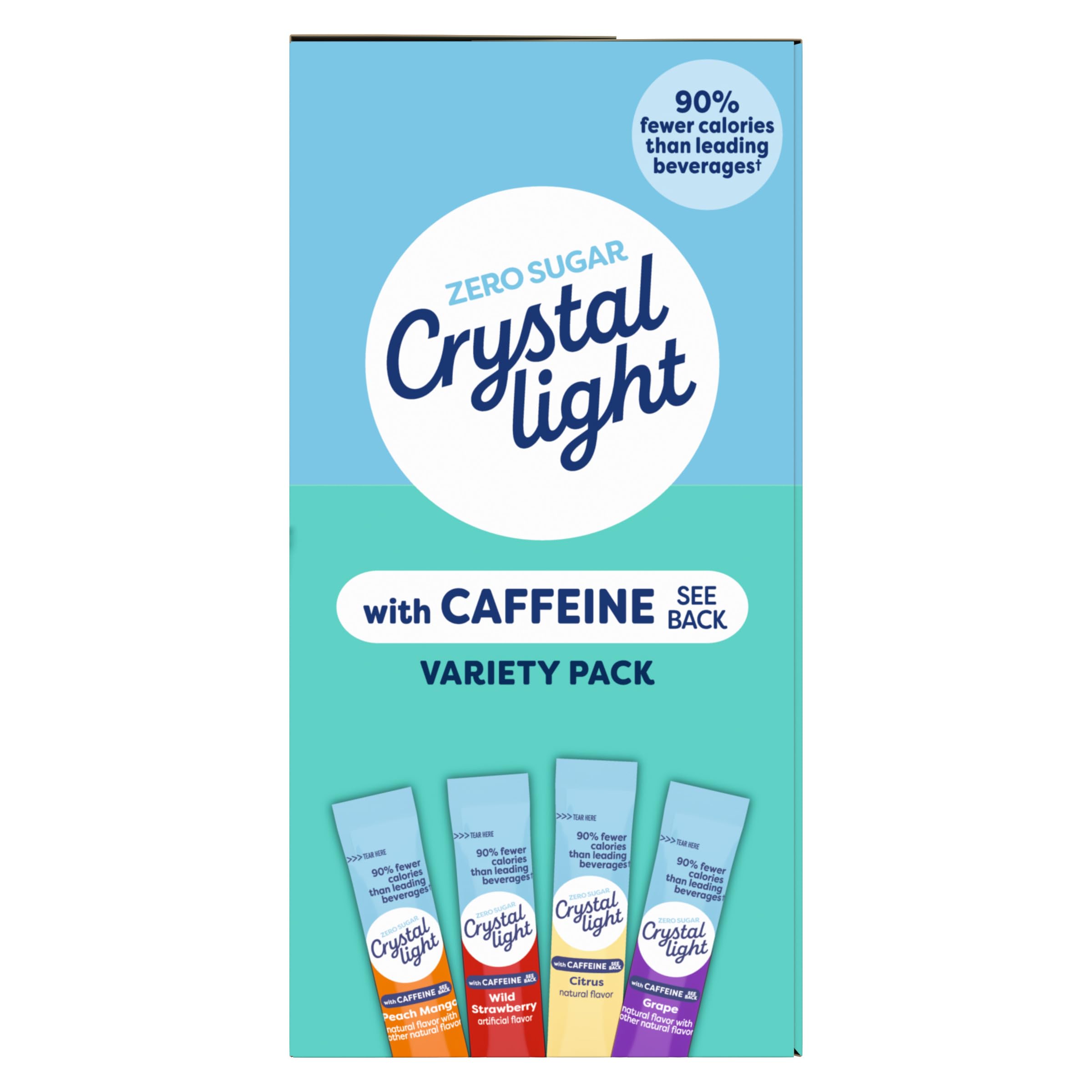Crystal Light low-calorie option with just 5-10 calories per 16 oz.
