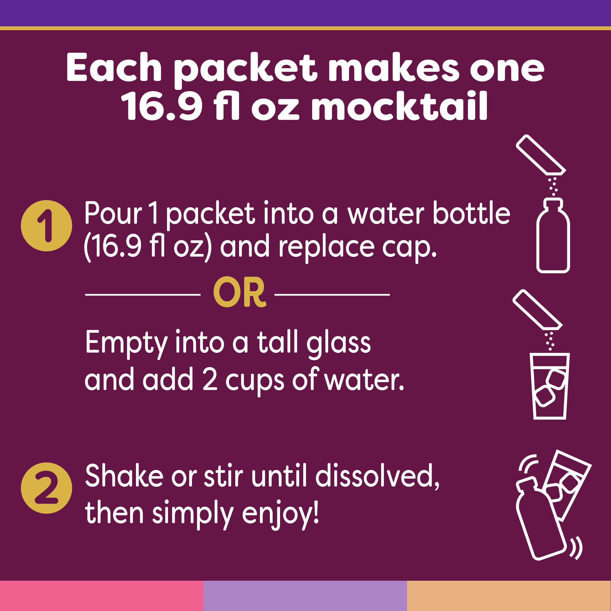 Mai Tai packet from Crystal Light Mixology brings tropical flavor with low calories