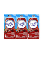 Crystal Light On The Go cherry pomegranate packets for convenient on-the-go flavor.