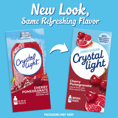 Crystal Light being poured into a water bottle for zero sugar hydration