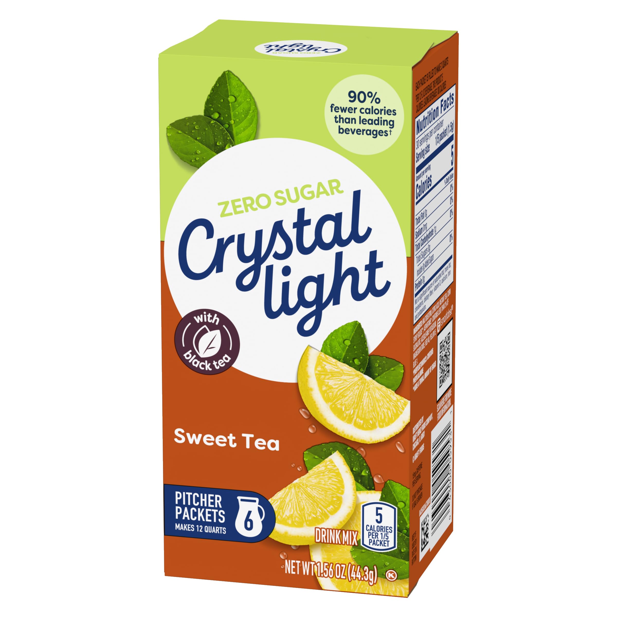 Pack of ten Crystal Light canisters for family gatherings and共享.