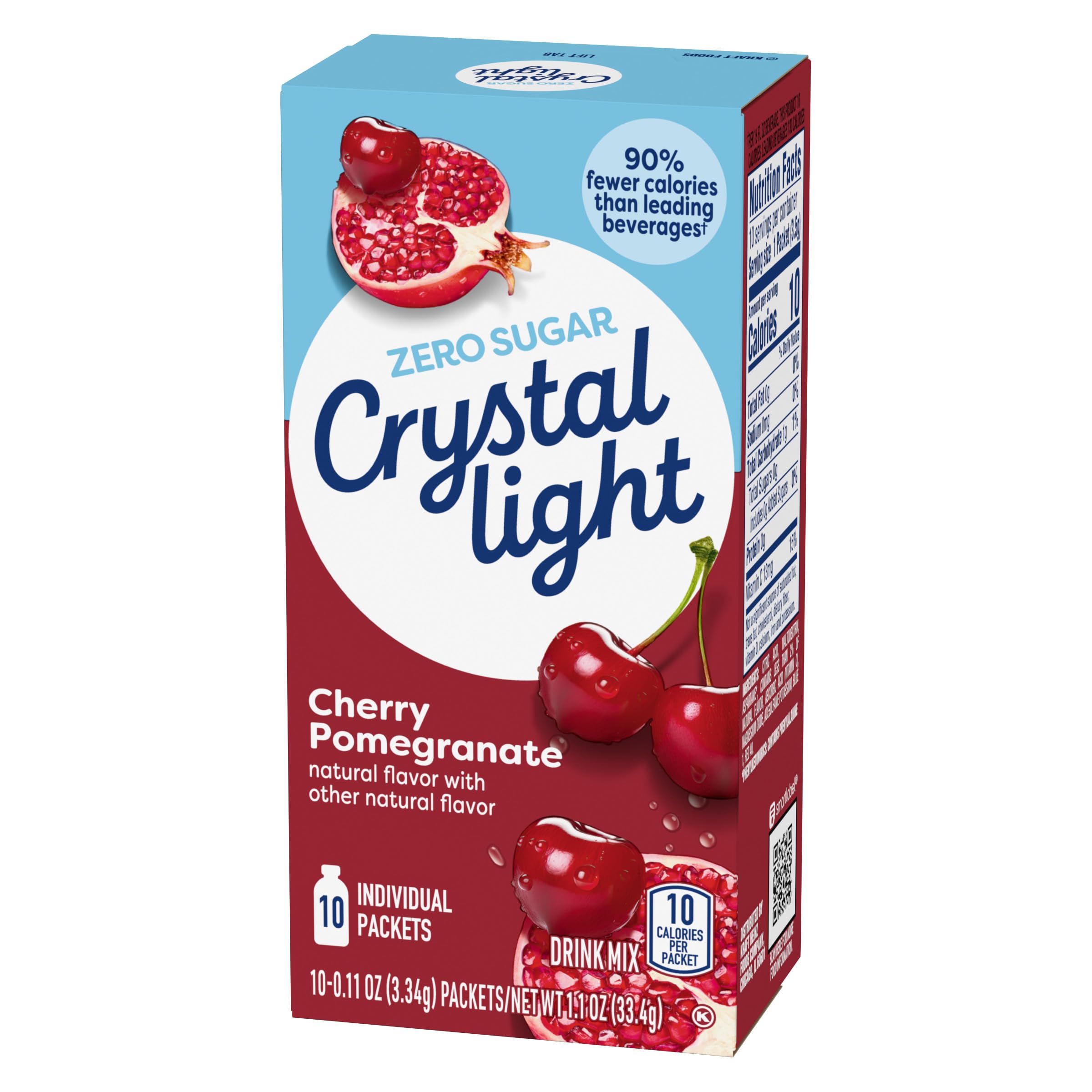 Crystal Light packets in a bag for travel-friendly hydration