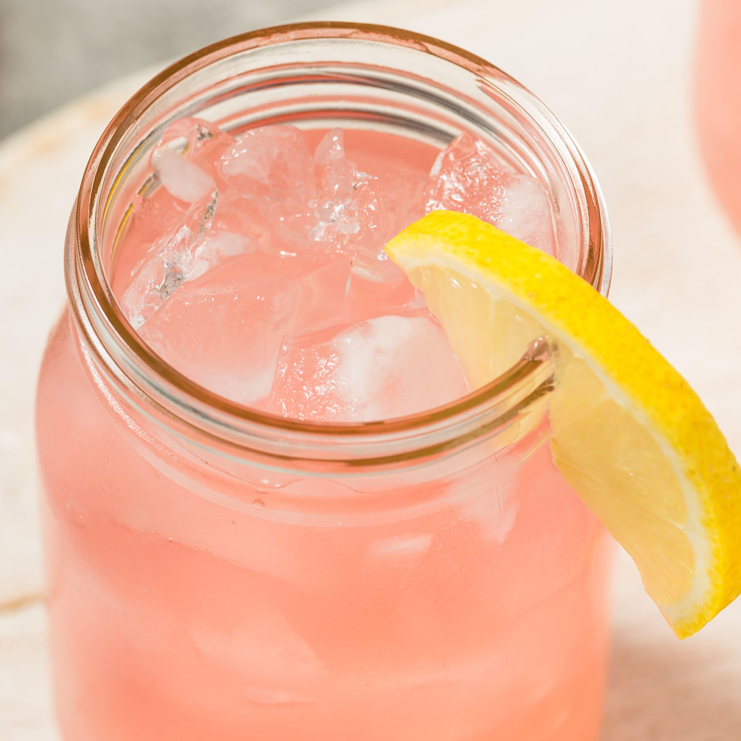 Crystal Light Pink Lemonade box shows 72 pitcher packets for easy prep
