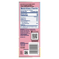 Crystal Light Pink Lemonade canisters provide convenient, pre-measured flavor options.