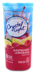Crystal Light Raspberry Lemonade canister pack for convenient flavoring