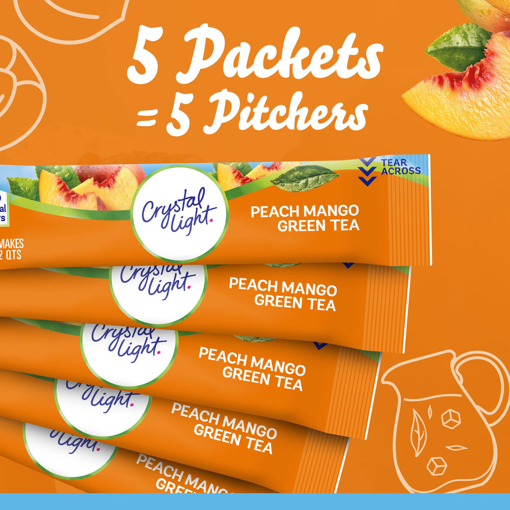 Crystal Light sealed packets keep flavor fresh and ready
