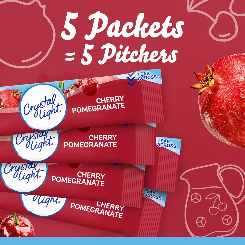 Crystal Light sixty-packet pack provides a convenient multi-pack