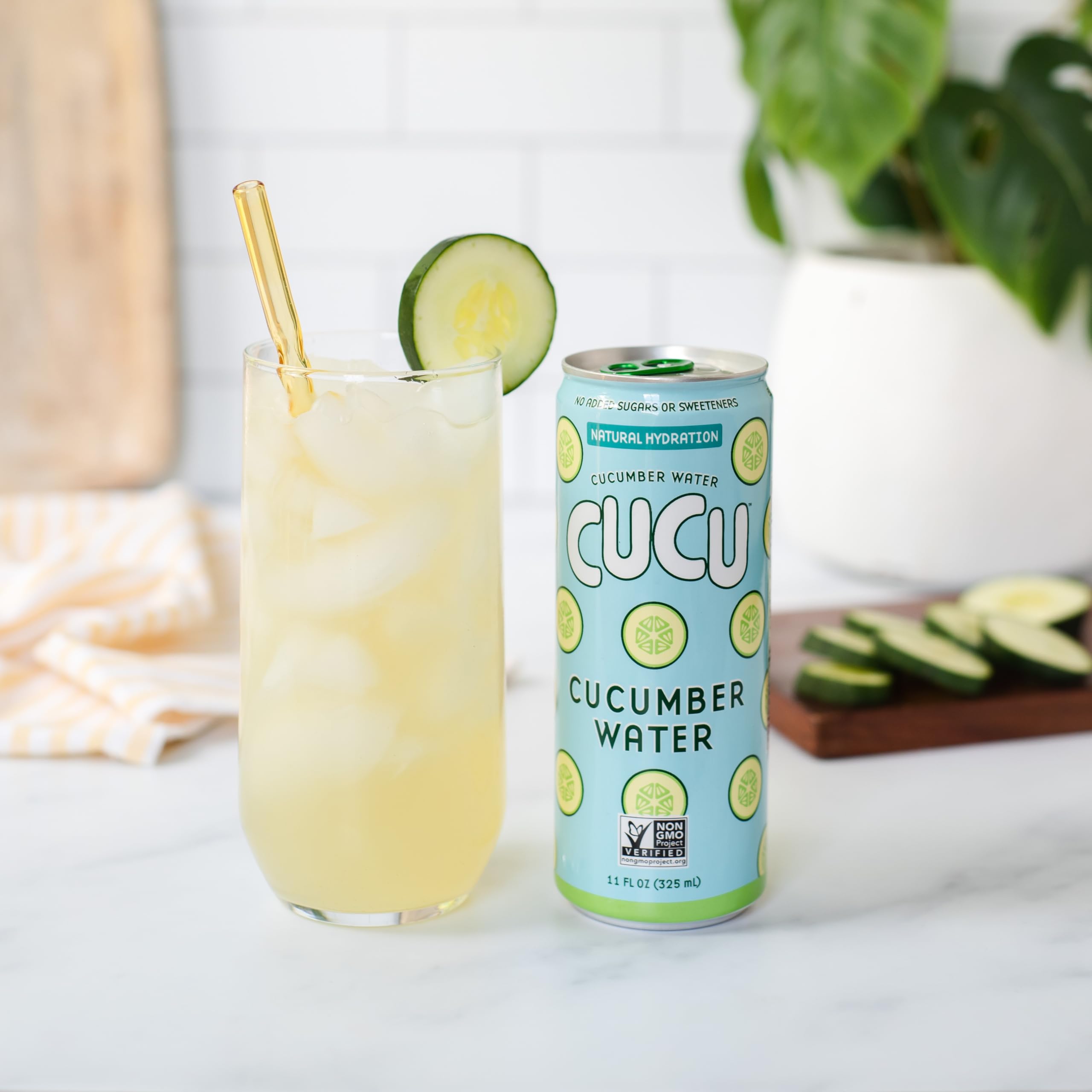 CUCU non-GMO cucumbers on a farm illustrate sustainable sourcing.