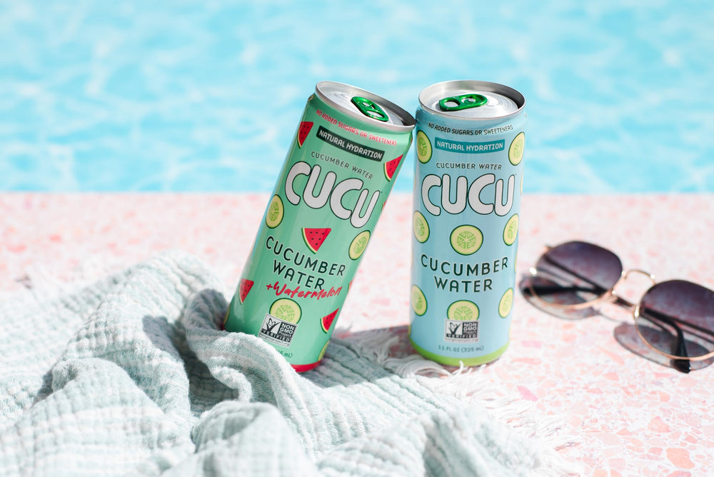 CUCU post-workout refresh image suggests quick, refreshing recovery drink.
