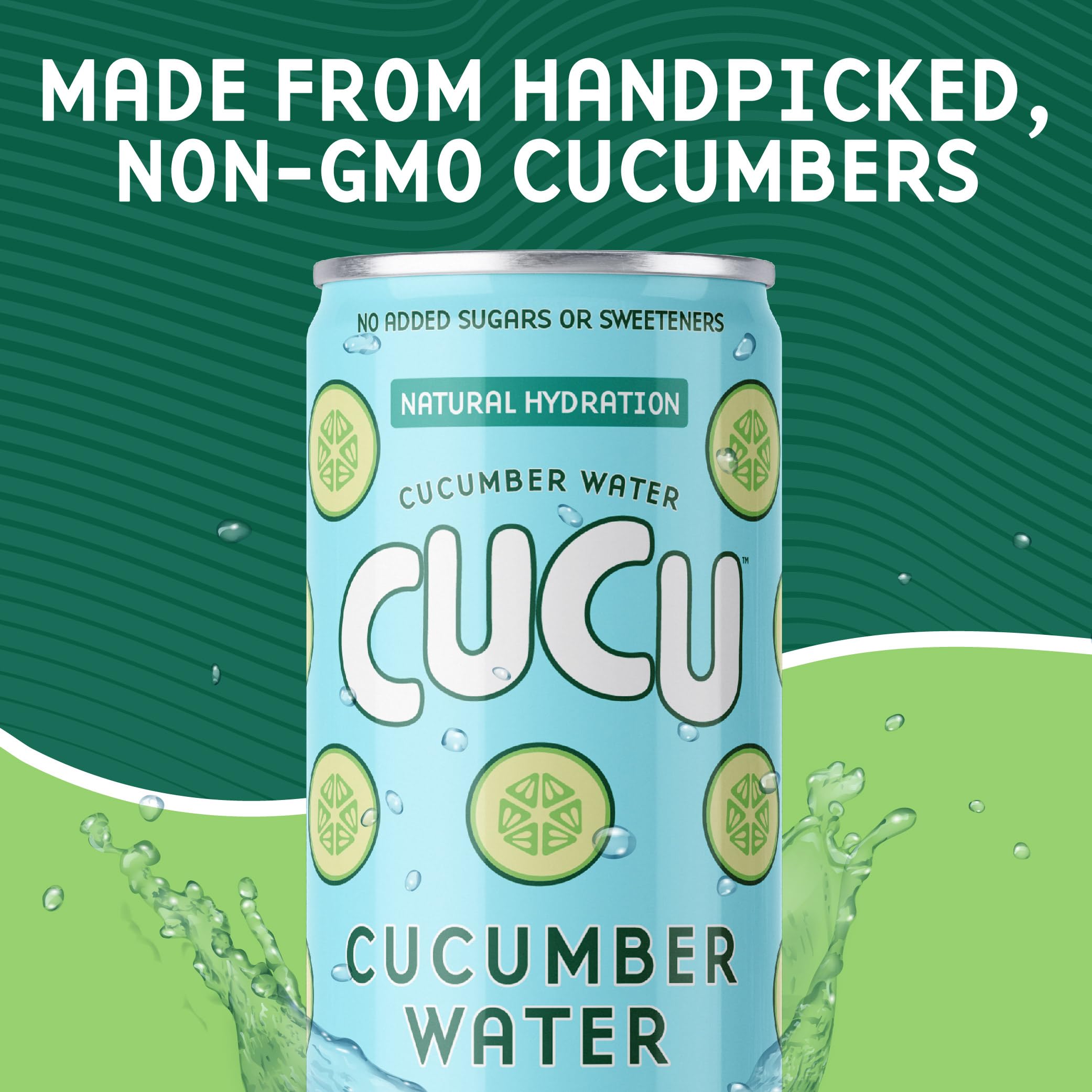 CUCU vitamin C boost can highlights vitamin C content for antioxidant-friendly hydration.