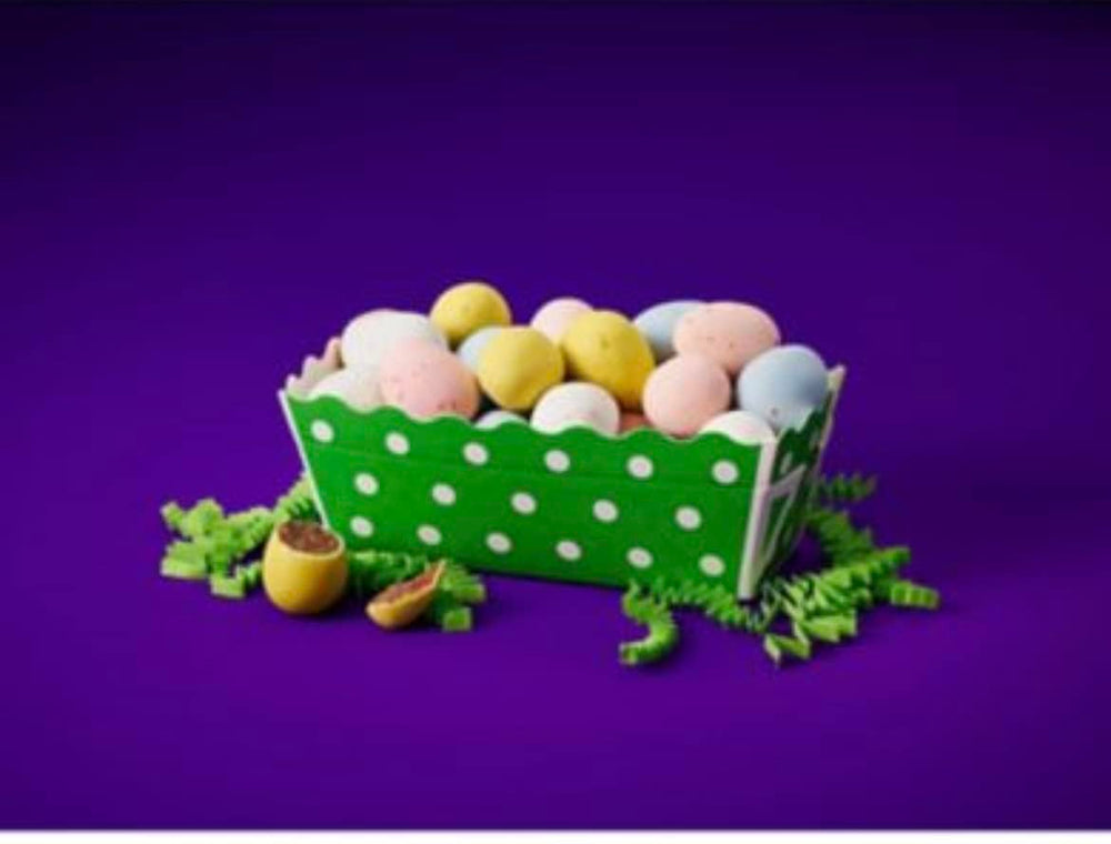 Cudbury Mini Eggs sealed bag preserves freshness for pantry-friendly snacking