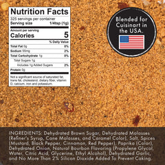 Cuisinart CGSS-780 bourbon-molasses paste creates glaze-ready richness.