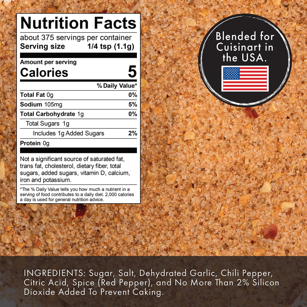 Cuisinart Roasted Chipotle Garlic Dry Rub chicken for balanced heat and savoriness.