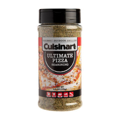Cuisinart Ultimate Pizza Seasoning jar ready to shake on pizzas for Italian flavor.