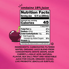Culture Pop probiotic bubbles closeup showing lively fizz and wellness-forward drink.