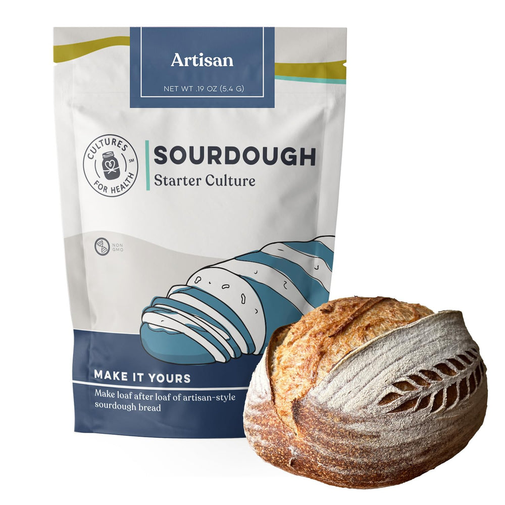 Cultures For Health artisan sourdough starter: dehydrated culture for reliable rise