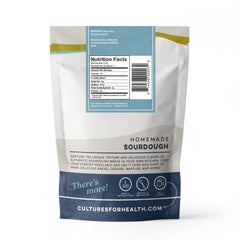 Cultures For Health heirloom culture in packaging, reusable for countless loaves of bread.