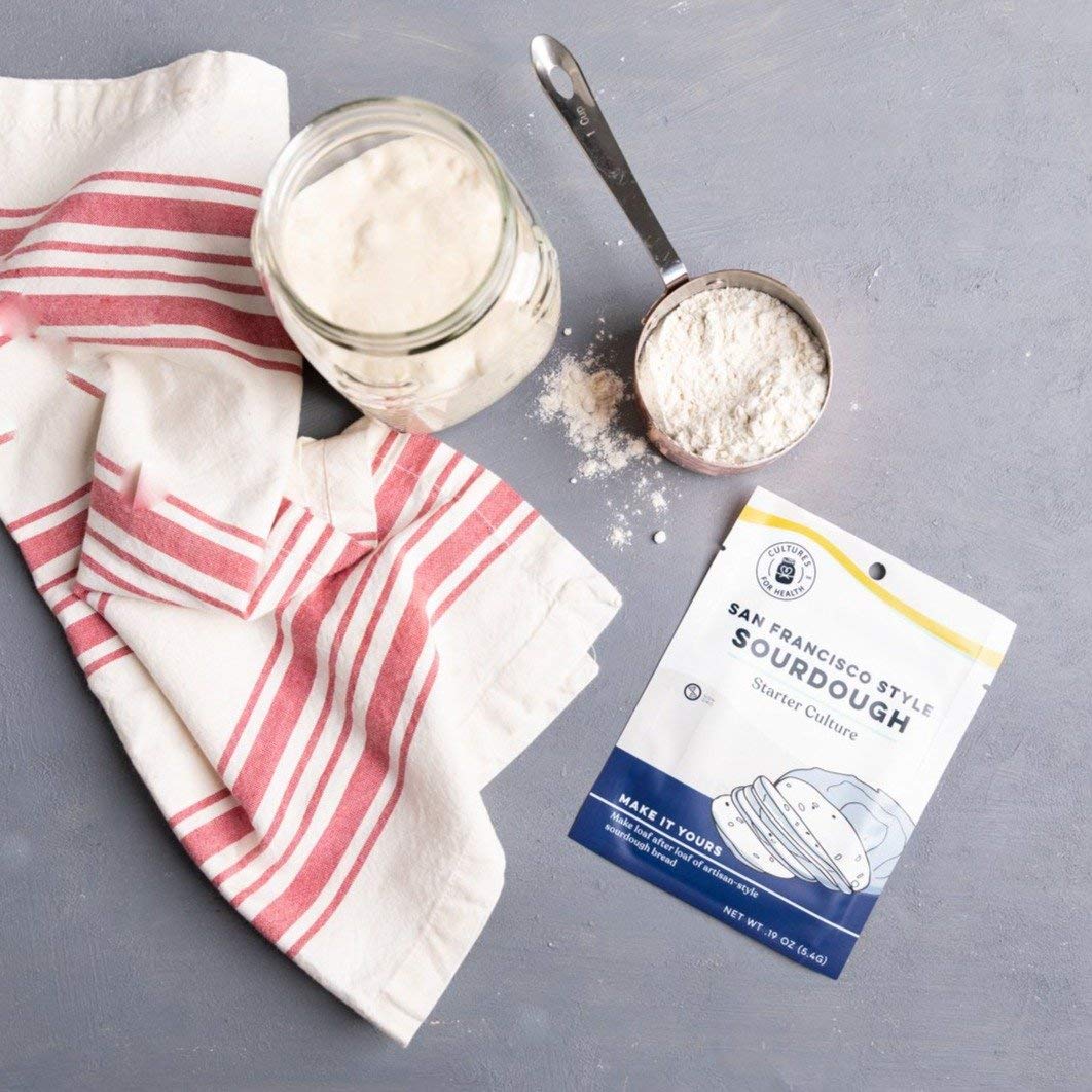 Cultures For Health pizza dough with starter enables restaurant-quality crust at home.