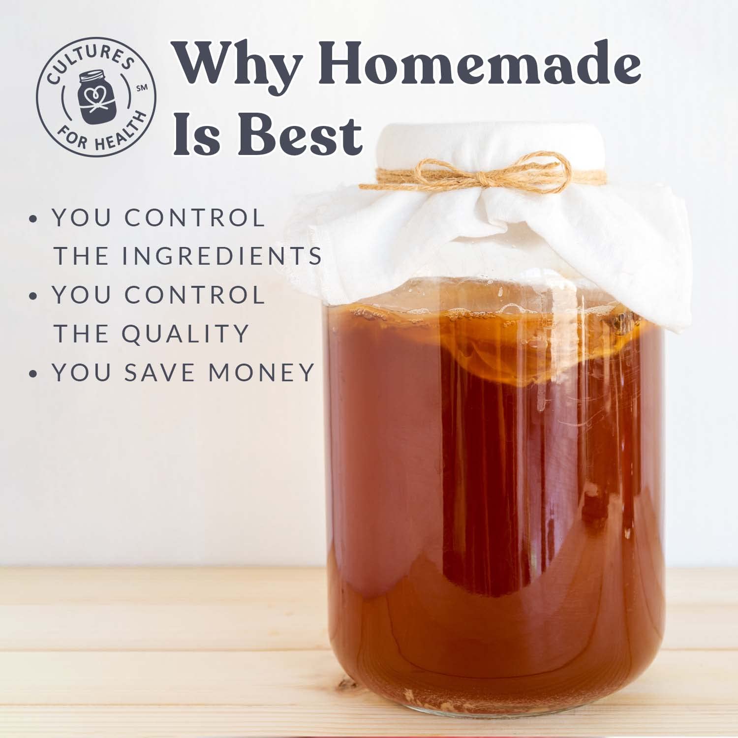 Cultures For Health vegan-friendly SCOBY kit for dairy-free fermentation
