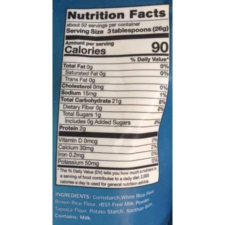Cup4Cup gluten-free flour made in USA logo conveys domestic production.