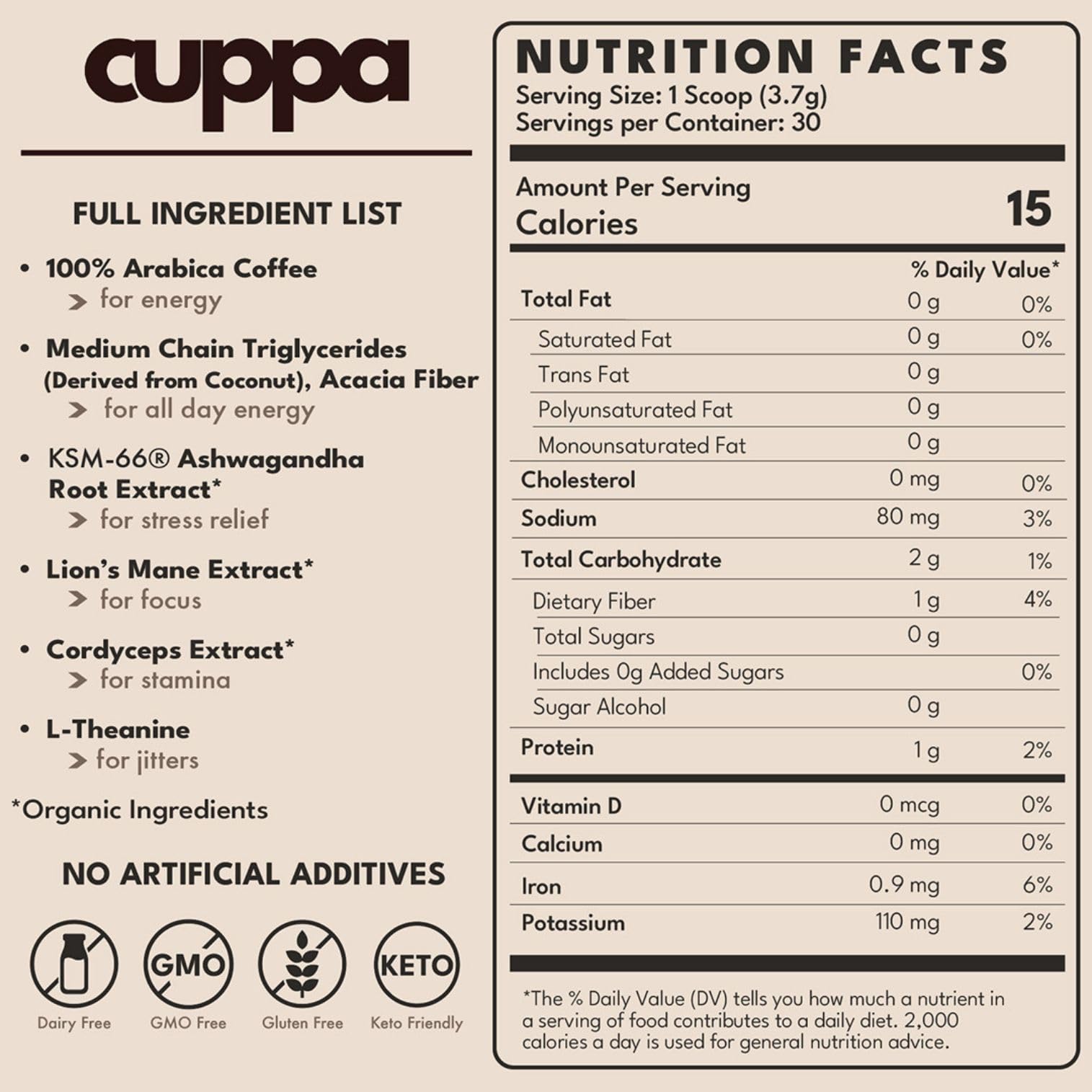Cuppa Mushroom Coffee mug serve shows ready-to-drink morning ritual for focus.