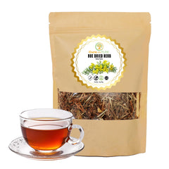 Cure wid Pure dried rue tea bundle for authentic brewing and culinary delight.