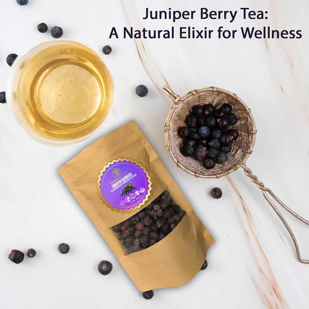 Cure wid Pure juniper tea blends offer fragrant, soothing sips