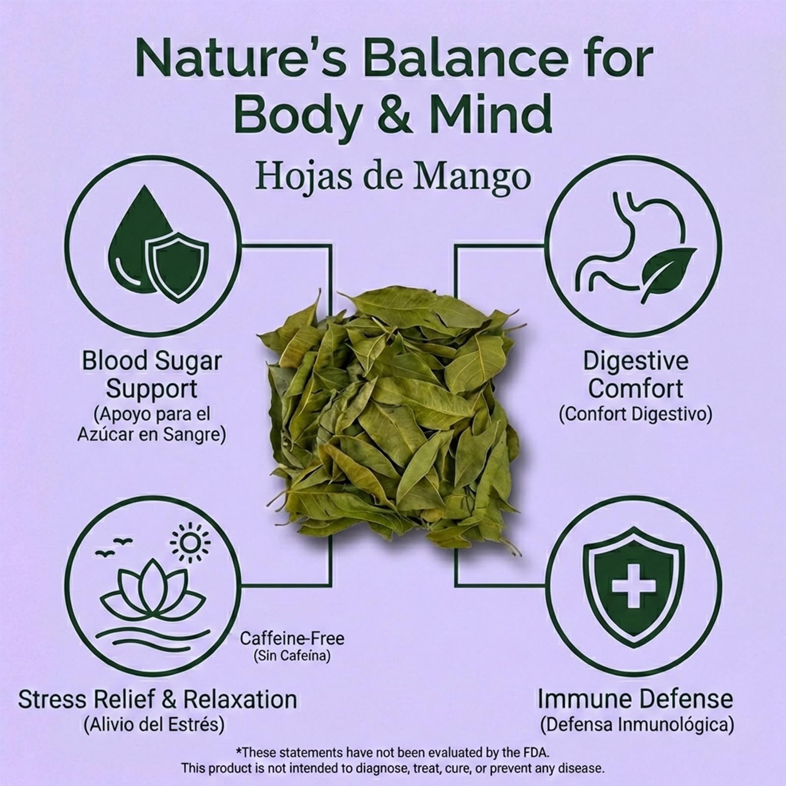 Cure wid Pure organic mango leaves—non-GMO, ideal for a clean herbal cup.