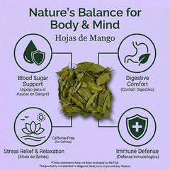 Cure wid Pure organic mango leaves—non-GMO, ideal for a clean herbal cup.