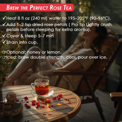 DIY skincare with Cure Wid Pure dried rose petals for masks