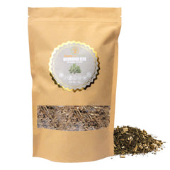 Cure wid Pure wormwood dried cut-sifted 4oz pouch front view for tea blends