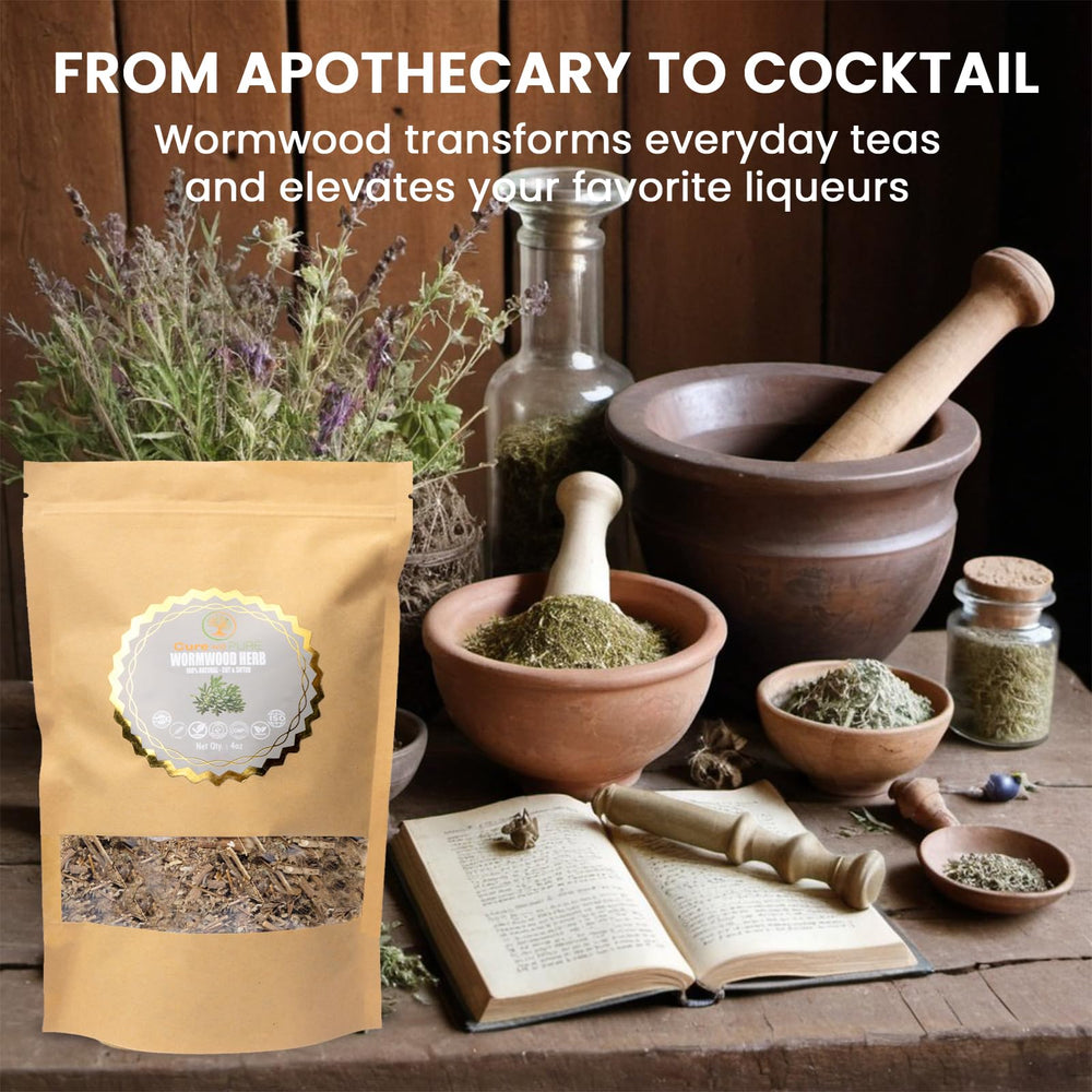 Traditional use scene of Cure wid Pure wormwood herb