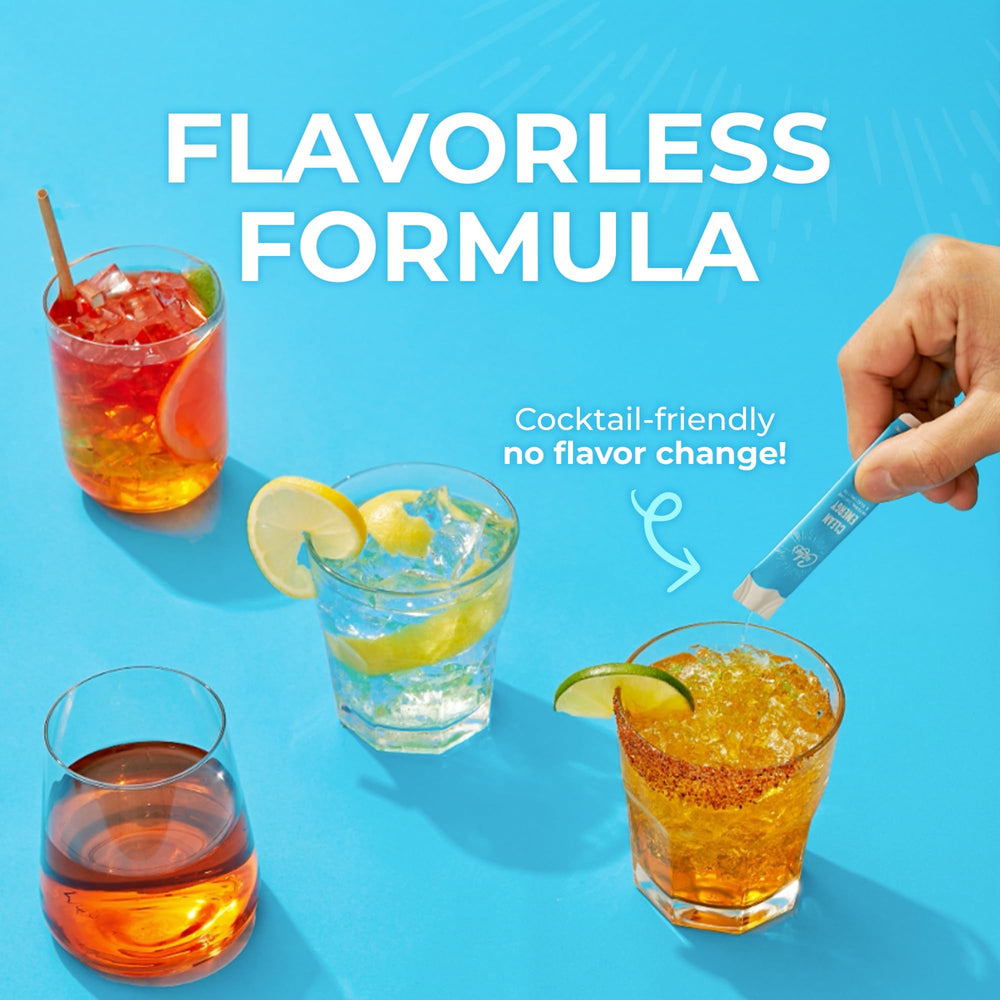 Curly's Clean Energy uses 40 mg natural caffeine from coffee beans