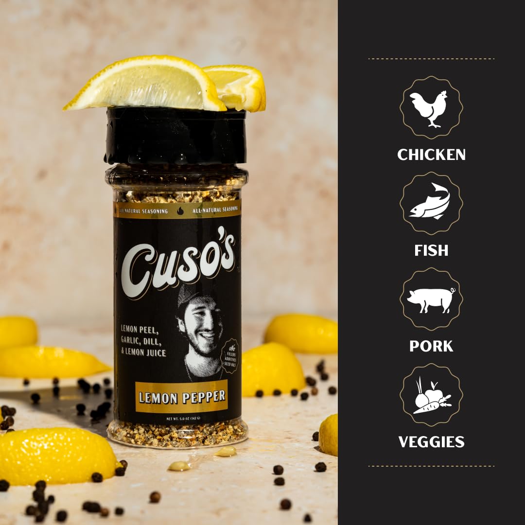 Cuso Cuts Beef and Pork Rub provides bold, smoky citrus harmony.