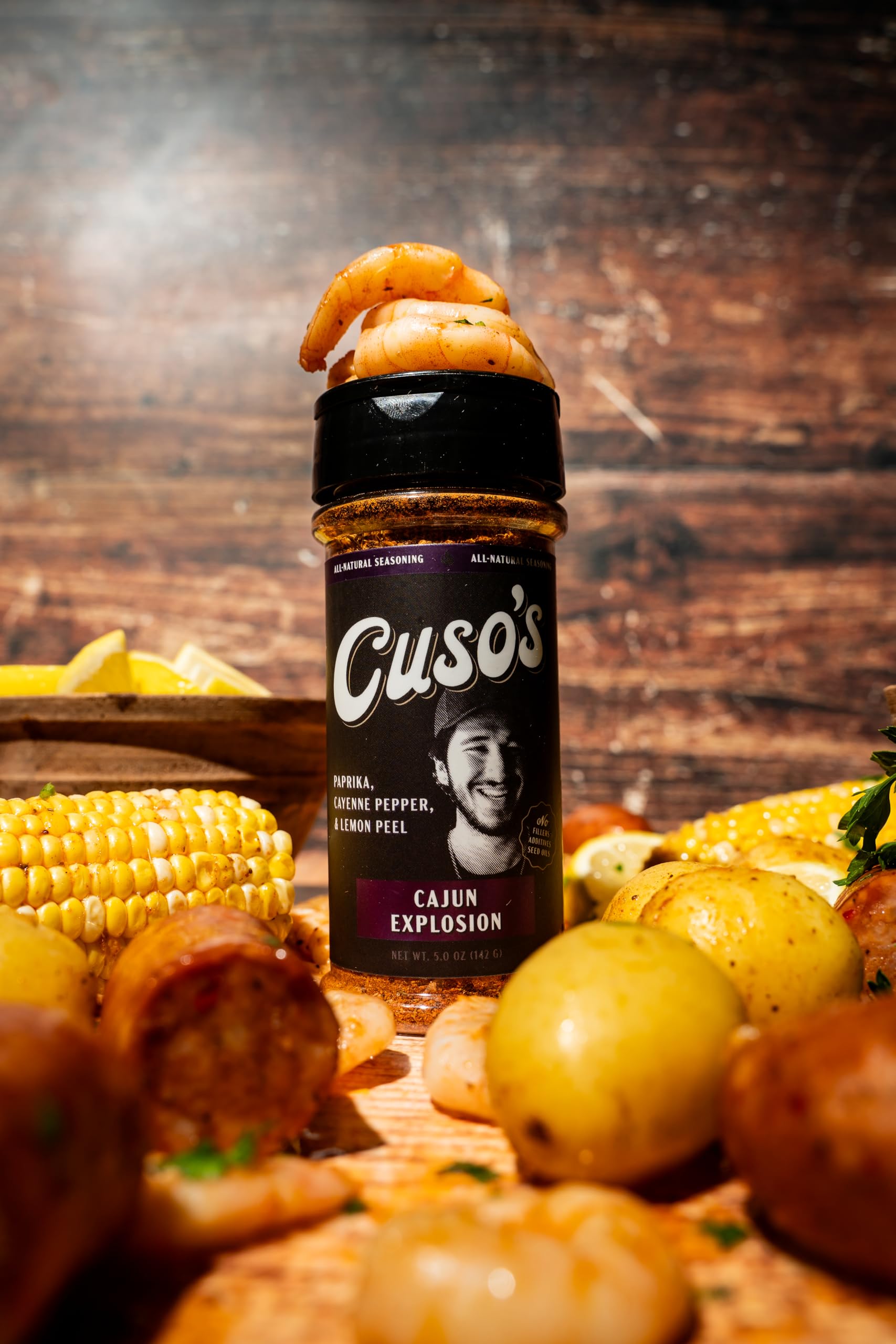 Cuso Cuts Cajun Seasoning chicken dry rub delivers savory crust and depth
