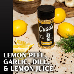 Cuso Cuts Grill Spice Blend boosts savory notes on steaks and vegetables.