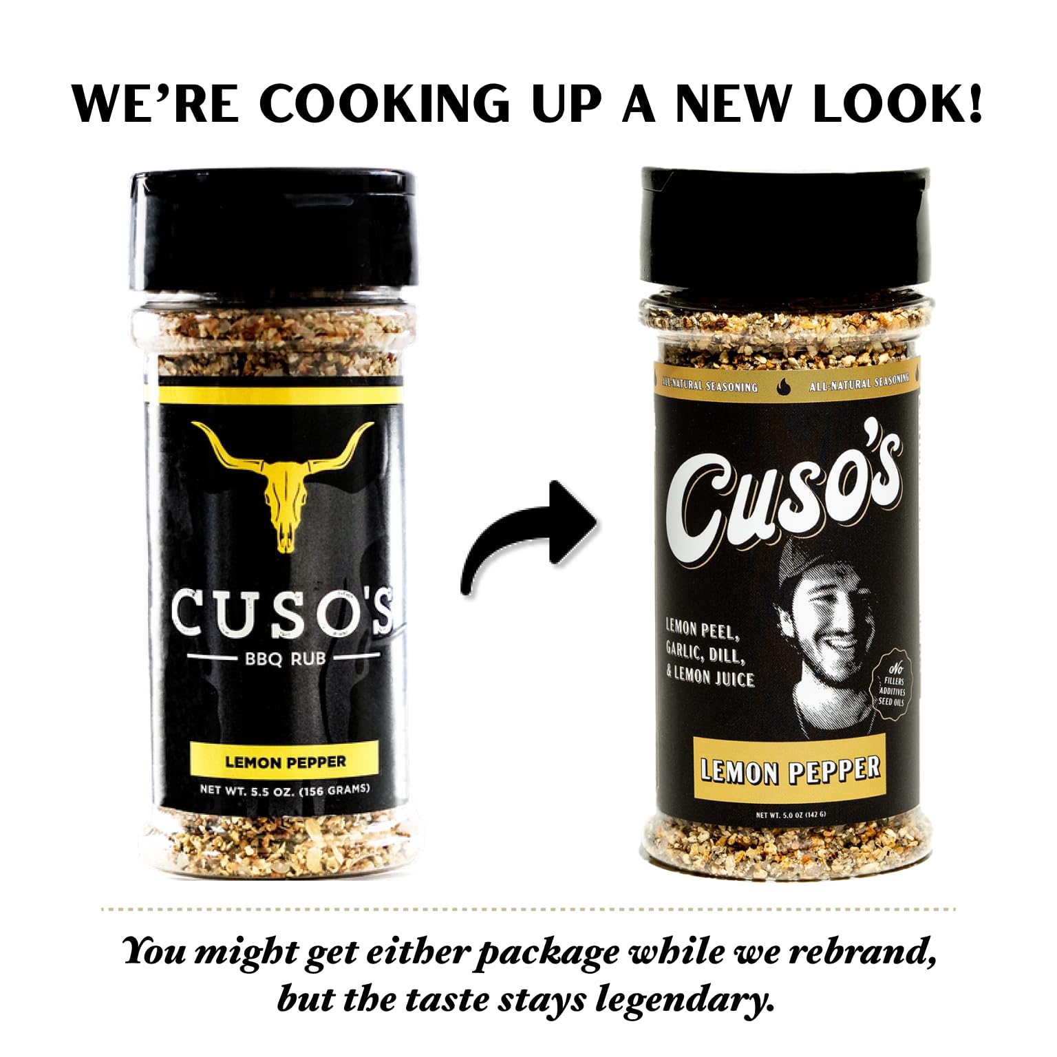 Cuso Cuts Lemon Pepper Finish completes grilled dishes with fresh brightness.