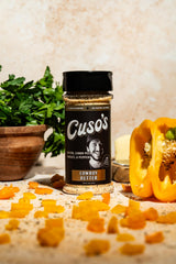 Cuso Cuts Cowboy Butter Seasoning on a steak on the grill