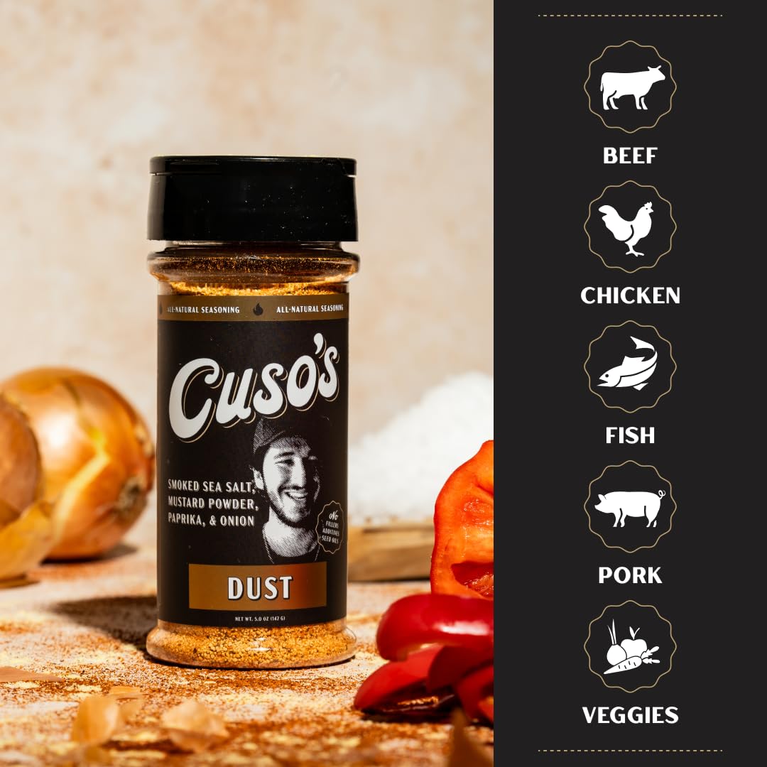Cuso Cuts Dust chicken breast seasoned for juicy, well-balanced flavor