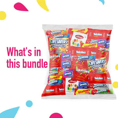 Custom Varietea gummy life savers and Air Heads mix adds colorful variety to celebrations.