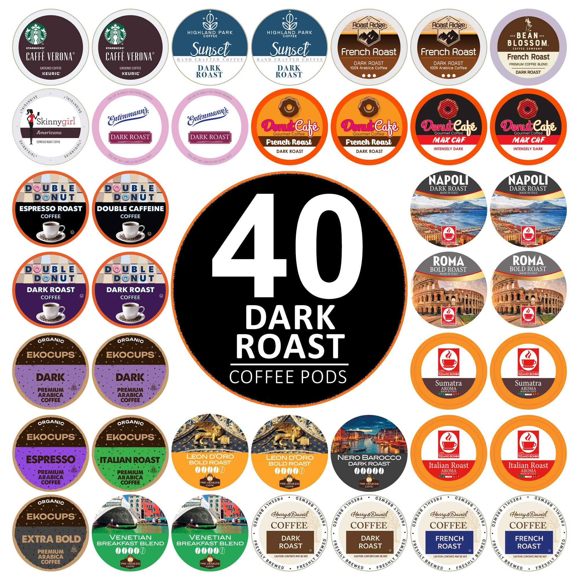 Custom Variety Pack Copper Moon pod in bold dark roast for a rich morning ritual