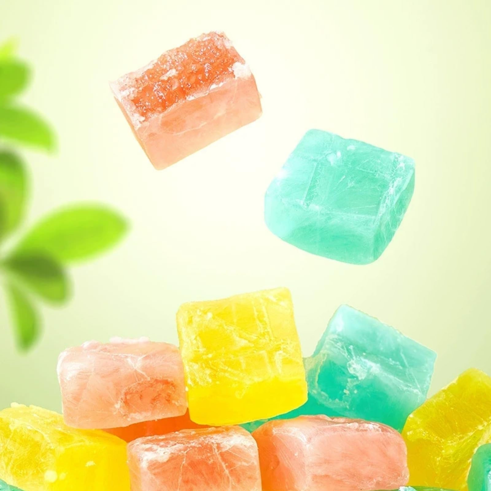 CYHJTCHS Gem Crystal Amber Candy delivers crunchy sound for snack lovers.