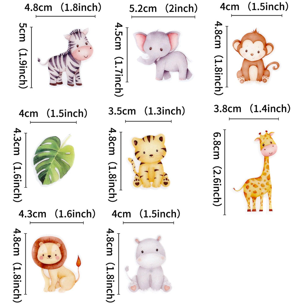 Cyodoos safari cake toppers evoke playful memories and conversations