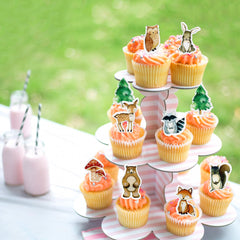 Cyodoos edible animal toppers with elephant design add charm to birthday cakes.