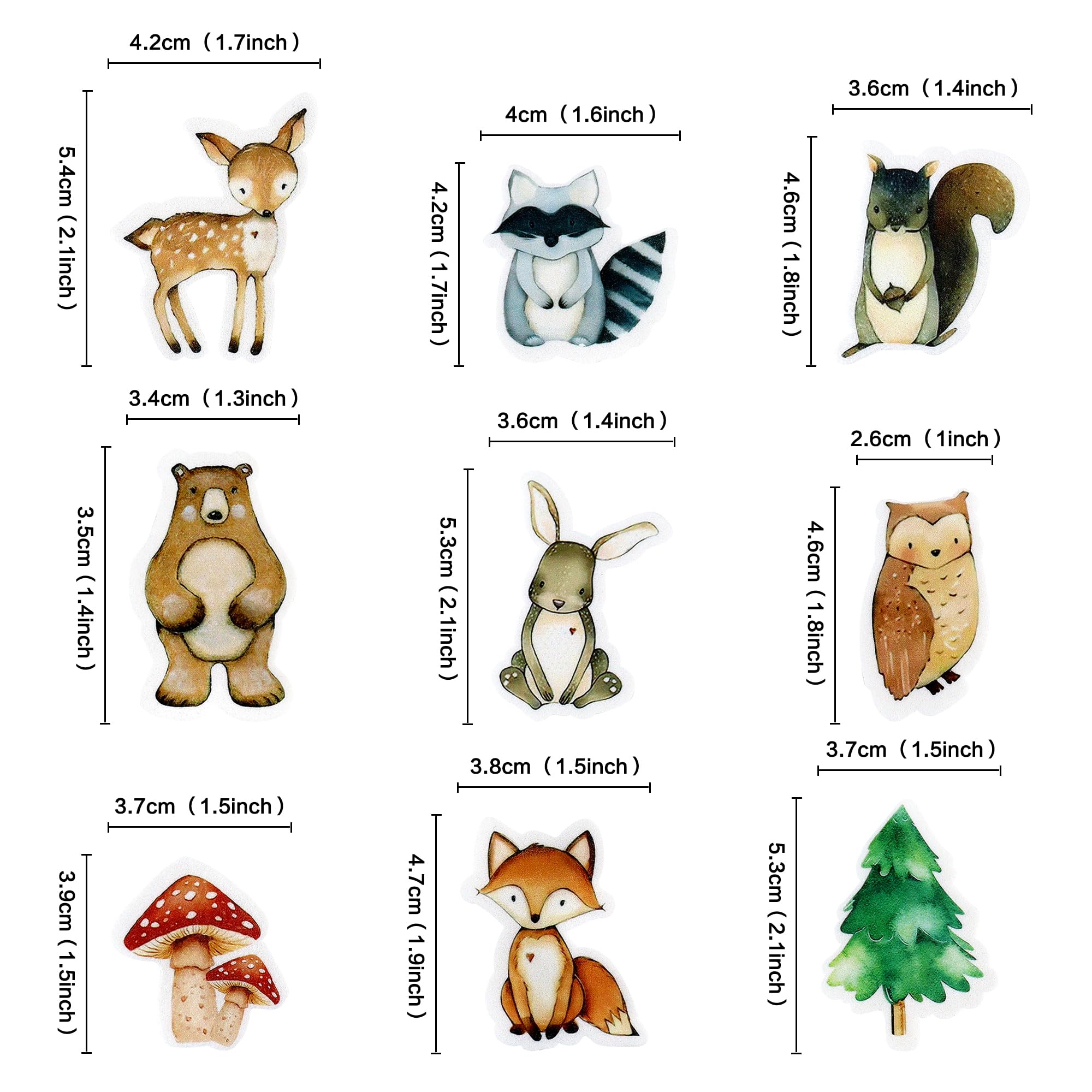 Cyodoos edible animal toppers presenting the owl design suit whimsical woodland snacks.