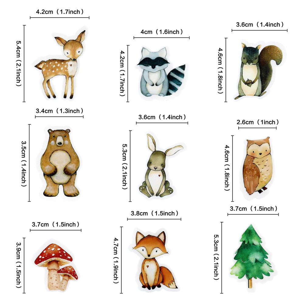 Cyodoos edible animal toppers presenting the owl design suit whimsical woodland snacks.